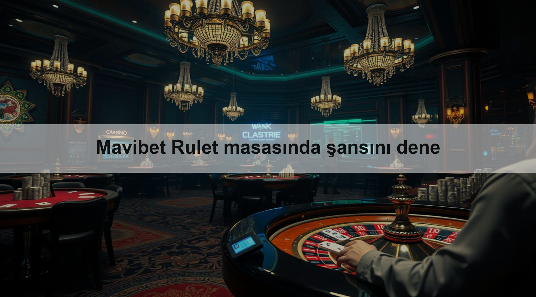 Mavibet Rulet masasında şansını dene
